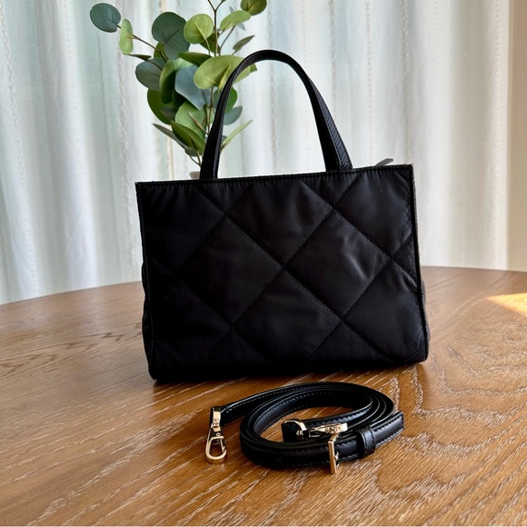 Kate Spade Quilted Black Tote - Picture 2 of 11